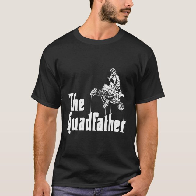 Camiseta O Quaddad Atv Quatro Rodas Quad Bike Gift Hoo (Frente)