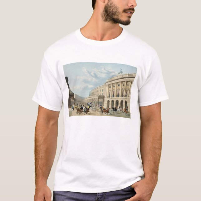 Camiseta O quadrante, rua regente, de Piccadilly Circu (Frente)