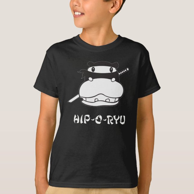 Camiseta O Quadril-o-Ryu caçoa o T (Frente)