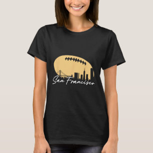 Camiseta O Quadro De Futebol Da Sua Cidade, San Fran