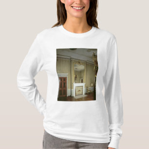 Camiseta O quarto com lareira projetou por Adam, c.1776