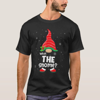 Camiseta O Que A Família Gnome Correspondente Grupo Natal P