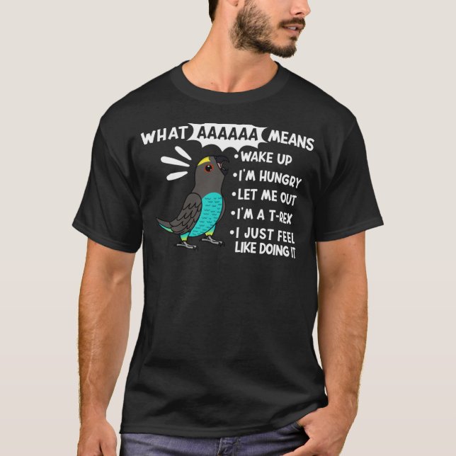 Camiseta O Que AAAAA Significa Que Eu Gritei Com Meyers Par (Frente)