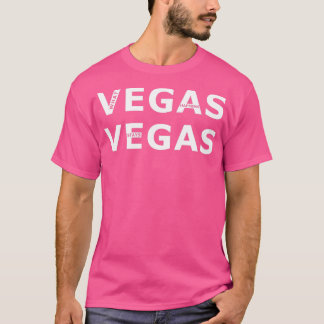 Camiseta O que acontece em Vegas fica em Vegas
