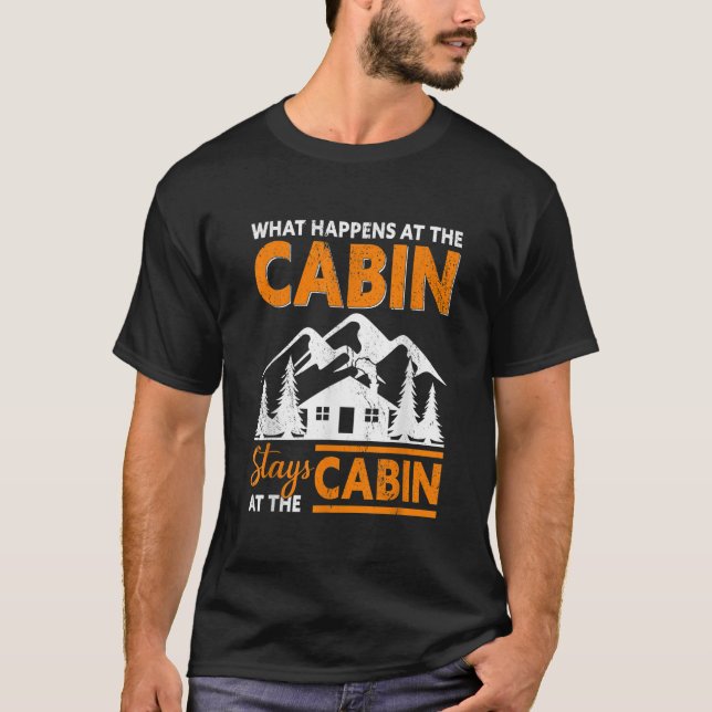 Camiseta O Que Acontece Na Cabina Fica Na Alameda Da Cabina (Frente)
