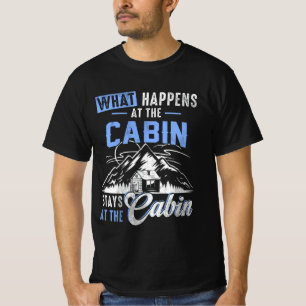 Camiseta O Que Acontece Na Cabina Fica No Campi Da Cabina