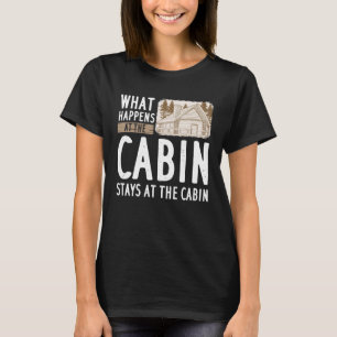 Camiseta O que acontece na cabine fica na cabine
