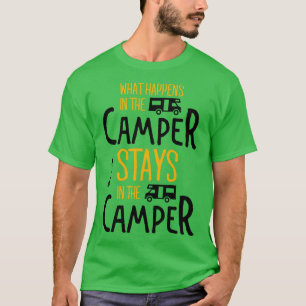 CAMISETA O QUE ACONTECE NA CAMPER 1