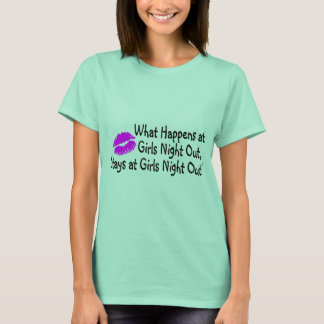 Camiseta O Que Acontece Na Noite De Meninas Fica Em Nig Men