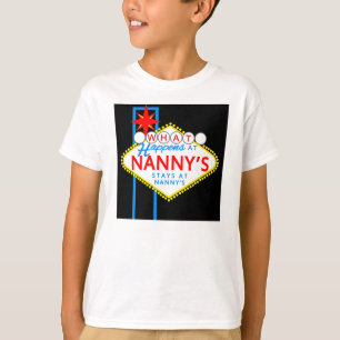 Camiseta O que acontece nas estadas do baby-sitter no