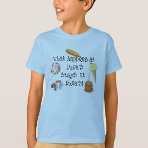 Camiseta O que acontece nas ESTADAS dos Nona em Nona!