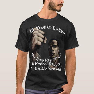 Camiseta O que aconteceu com o bebê de Keith Annandale VA