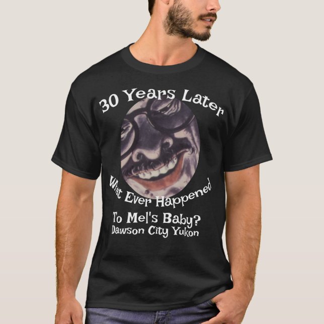 Camiseta O que aconteceu com o bebê de Mel Dawson City Yuko (Frente)