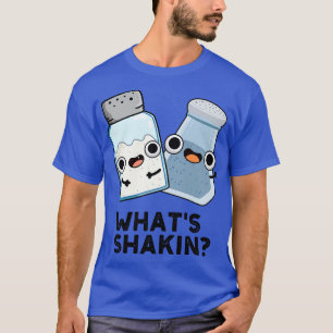 Camiseta O Que Agita Sal Engraçado E Pedra De Pimenta