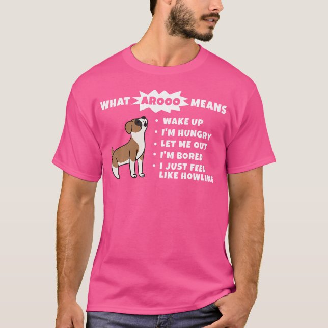Camiseta O Que Aroo Significa Boxer Dog (Frente)