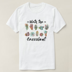 Camiseta O que as plantas de talento de cactus fumulentos