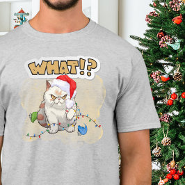 Camiseta O quê? Bobo de Natal T-Shirt