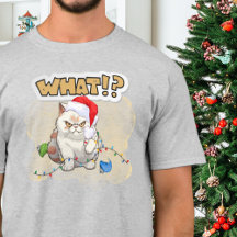 O quê? Bobo de Natal T-Shirt