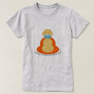 Camiseta O que Buddha faria?