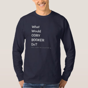 Camiseta O que Cory Booker faria o t-shirt