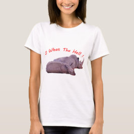 Camiseta o que diabos !