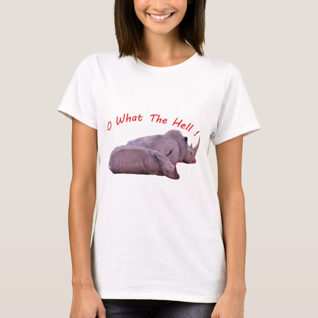 Camiseta o que diabos ! (Frente)