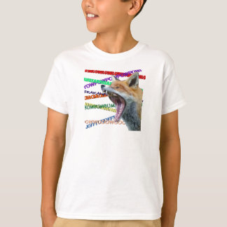 Camiseta O que diz a Raposa?