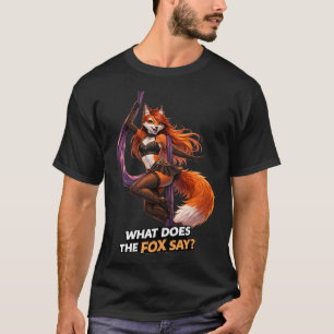 Camiseta O Que Diz a Raposa?