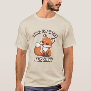 Camiseta O Que Diz a Raposa?