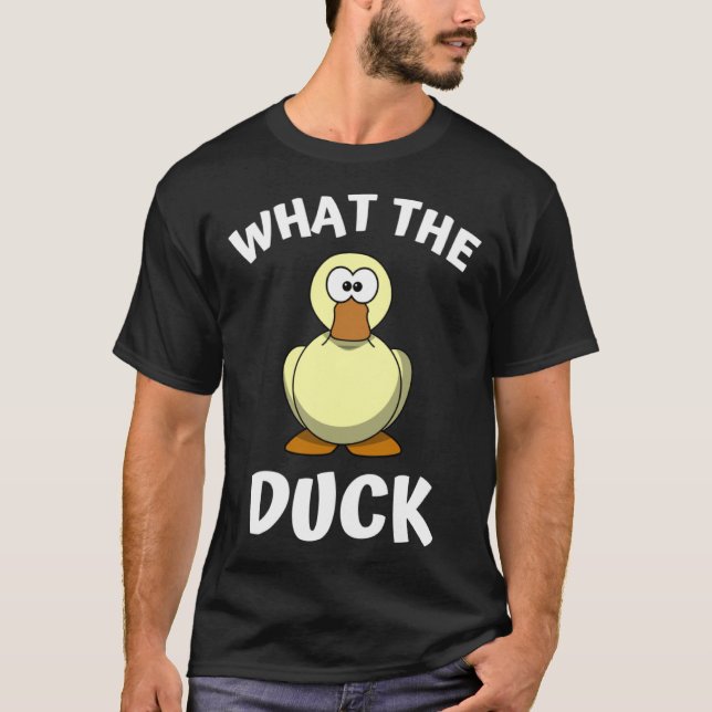 Camiseta O que Duck 1 (Frente)