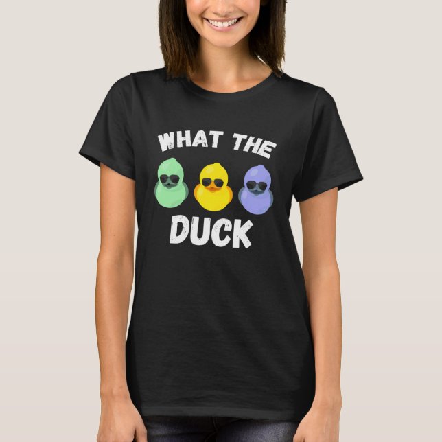 Camiseta O que Duck 2 (Frente)