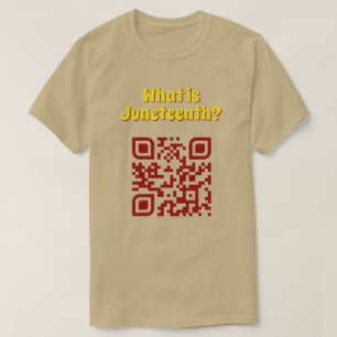 Camiseta O que é 12 de junho? Código QR T-Shirt