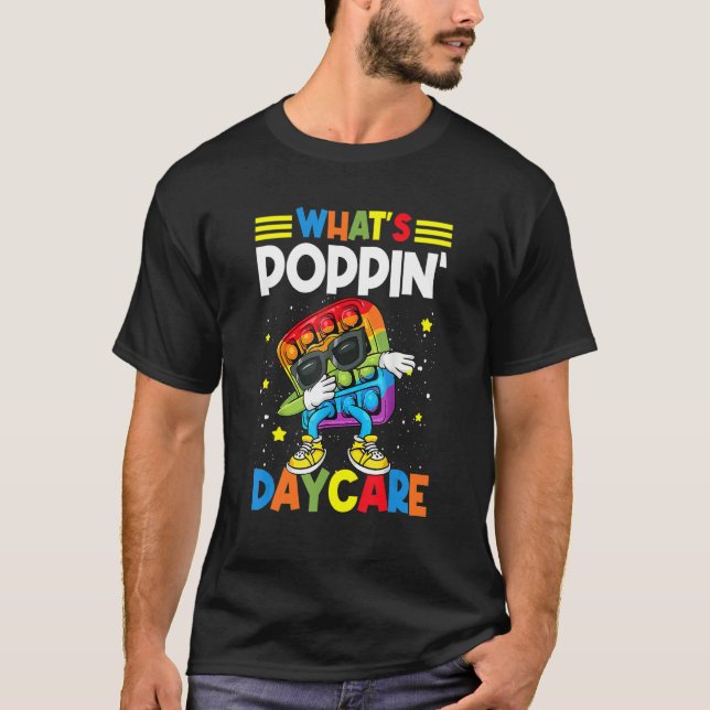 Camiseta O que é a Pop I do Popin'Daycare Grade Feliz 100º  (Frente)