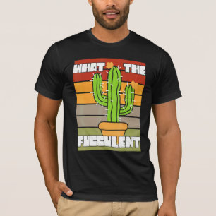 Camiseta O Que É Cactus Cactos De Suculência?