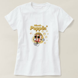 Camiseta O que é caricatura de pipoca