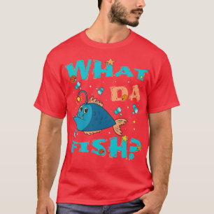Camiseta O que é engraçado do Peixe citar "Peixe"