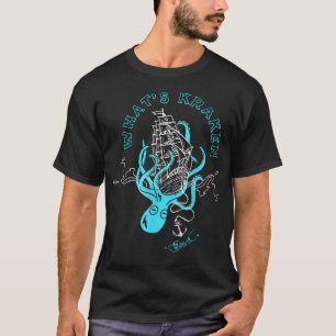 Camiseta O que é Lula Polvo Divertido do Mar