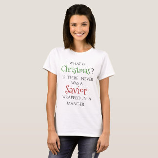 Camiseta O que é Natal - Redeemed pelo amor