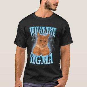 Camiseta O Que é o Gato Meme Sigma