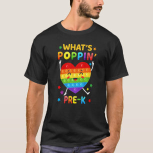 Camiseta O que é Poppin Pre K Back to School Pop It Kids?