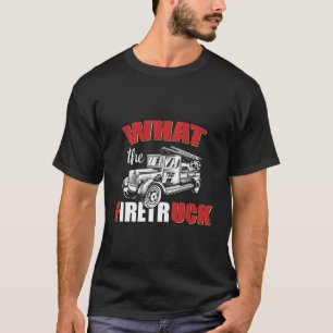 Camiseta O Que É Que O Bombeiro Thin Red Line FFIREM?