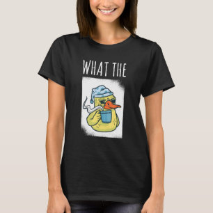 Camiseta O Que É Que O Duck Duck Morning Groupe A Borracha 