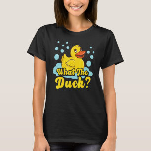 Camiseta O Que É Que O Duck Yellow Rubber Ducky Quack