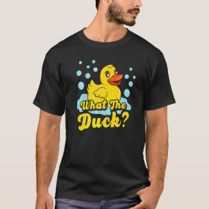 Camiseta O Que É Que O Duck Yellow Rubber Ducky Quack