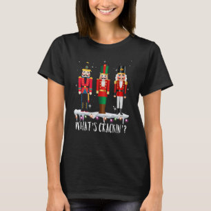 Camiseta O que é que os biscoitos de Natal engraçados dão p