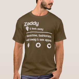 Camiseta O Que É Que Zaddy Quer Dizer À Definição De Lucro