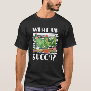 Camiseta O Que É Succa Para A Usina De Cactus?