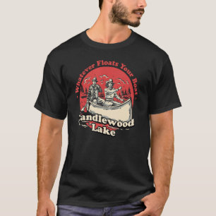 Camiseta O Que Espetar O Seu Barco Candlewood Lake Sayings