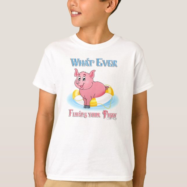 Camiseta O Que Espetar O Seu Porquinho (Frente)