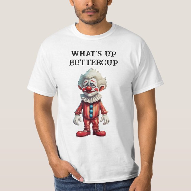 Camiseta O que está acontecendo Buttercup  (Frente)